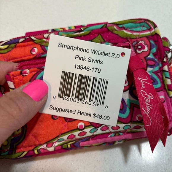 Vera Bradley - Wristlet - Pink Swirls - Picture 3 of 4